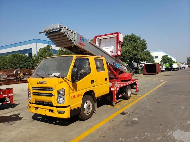 孟州附近云梯车出租 砂石搬运