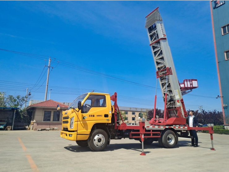 孟州常年租赁32米云梯车